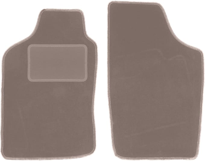 Beige voormatten voor: Nissan Micra K10 hatchback (1983-1991)