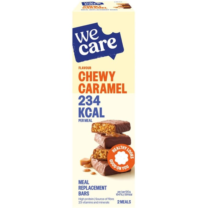 WeCare Meal Replacement Bars Chewy Caramel - 120 gr