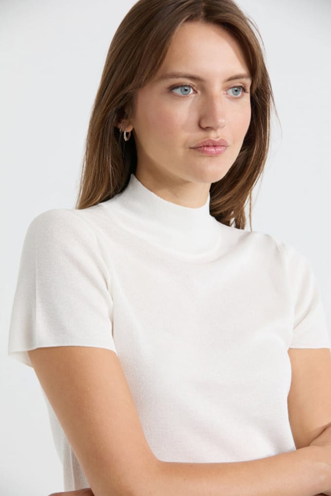 Josephine & Co Senna Sweater Lurex Off White Taglia: S | Maglioni a maglia Outlet | Donna | Bianco