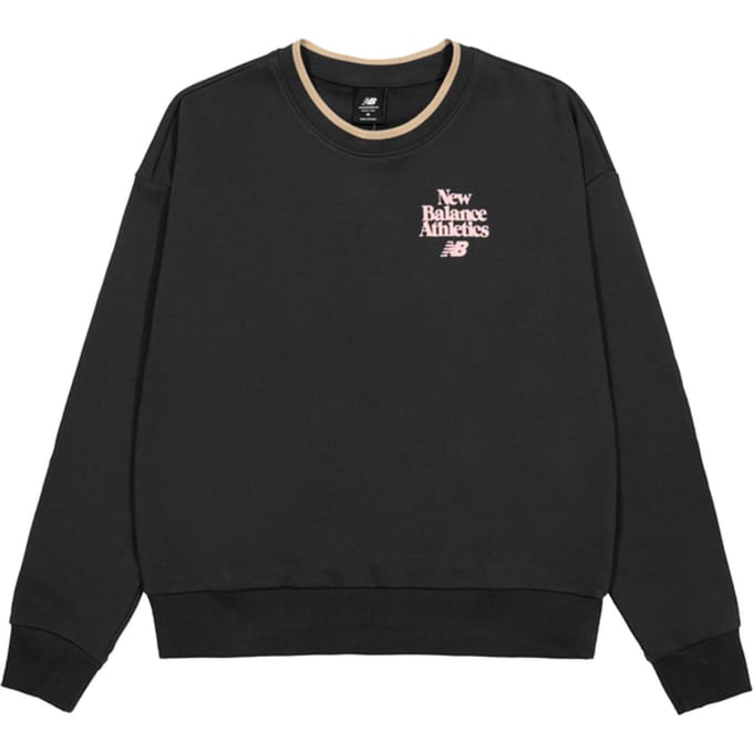 New Balance Athletics 70s Sweatshirt Dames Blauw