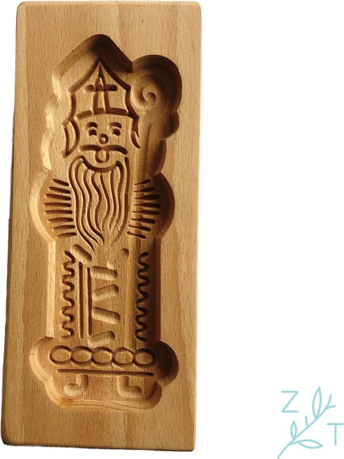 ZijTak - Speculoosplank - Sint - Sinterklaas - Speculaasplank - Speculaas - Speculoos - Hout