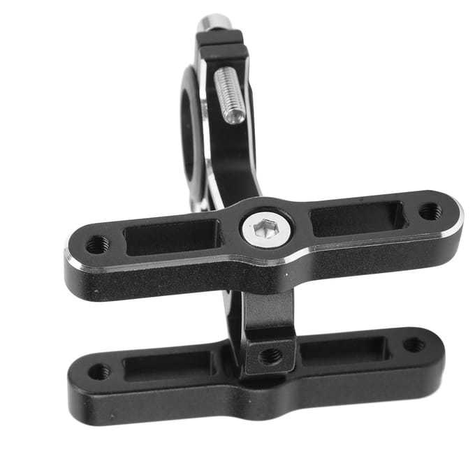 415 Fiets Dubbele Bidonhouder Adapter Stuur Zadelpen Bidon Converter black