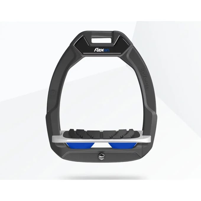 Veiligheidsbeugels voor het rijden Incliné Grip Antraciet/Grijs/Blauw Flex-On Safe-On