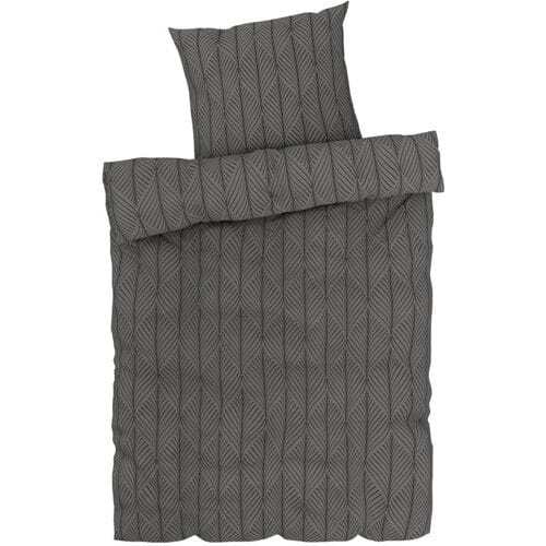 LIVARNO HOME Dekbedovertrek 140 x 200 cm (patroon grijs)