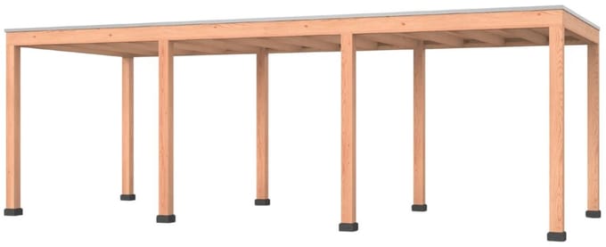 Douglas overkapping, 750 x 300, Westwood Elegant Plus