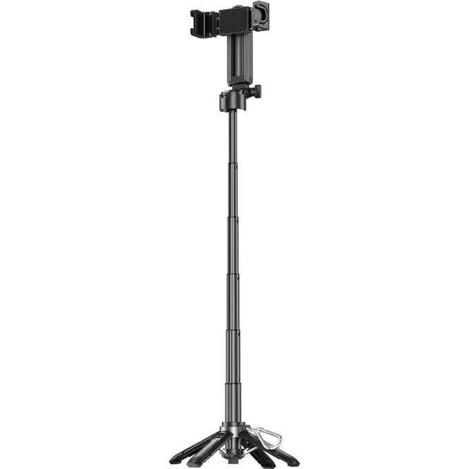 Draagbare Selfiestick voor Telefoon Statief 11.7-41.5cm Uitschuifbare Aluminiumlegering met Afneembare Telefoon