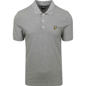 Lyle and Scott Polo Plain Grijs - Maat XXL - Heren