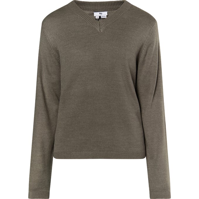 Mo Jumper Heren licht grijs melange