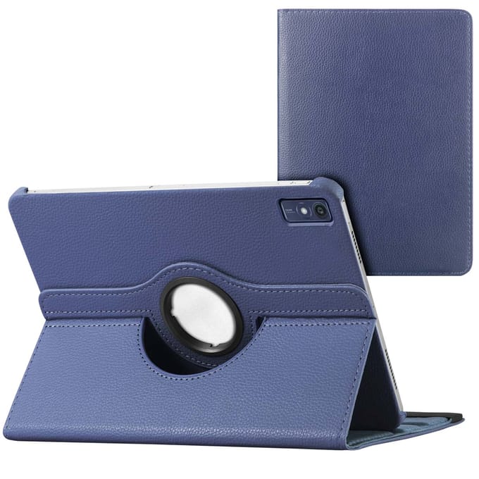 imoshion 360° draaibare Bookcase voor de Lenovo Tab M10 5G - Donkerblauw