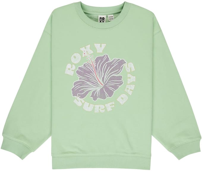 Roxy Morning Hike Sweatshirt Groen 8 Years Meisjes