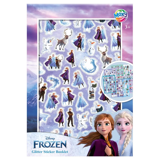 Creative Craft Group FROZEN Glitter Sticker Book A5 - 8 sheets