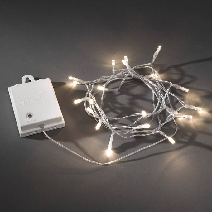 Konstsmide Christmas LED lichtketting voor buiten m lichtsensor IP44 ww