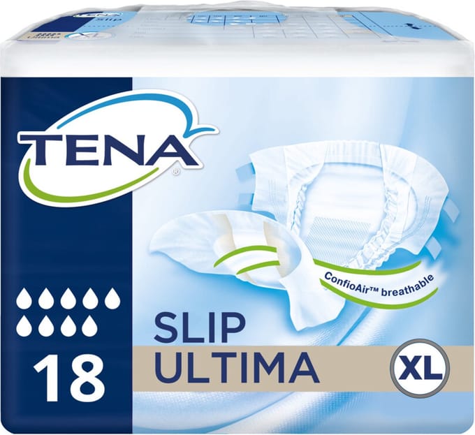TENA Slip Ultima XL - Karton van 54 kleefluiers