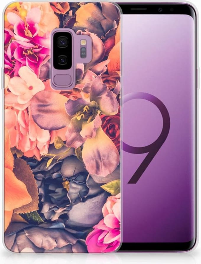 Samsung Galaxy S9 Plus TPU Case Bosje Bloemen