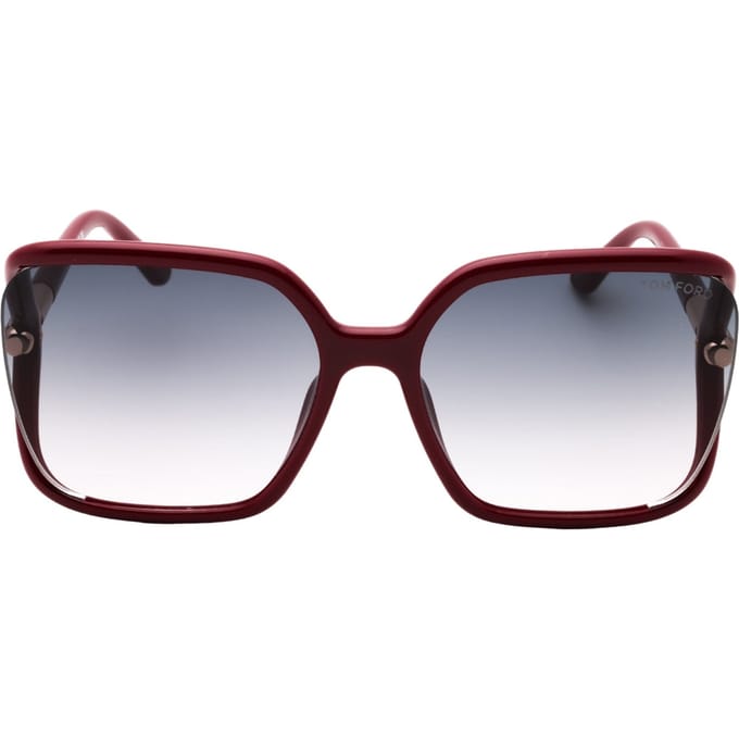 Tom Ford Gradient Smoke Shiny Fuxia Montuur Zonnebril