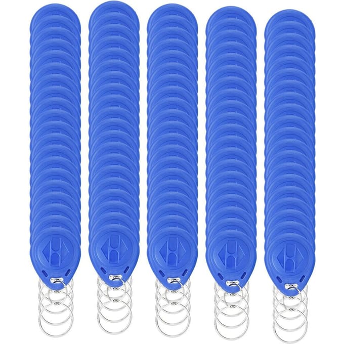 100 stuks 125Khz Waterdichte Slimme RFID ID-kaart Toegangskaart blue