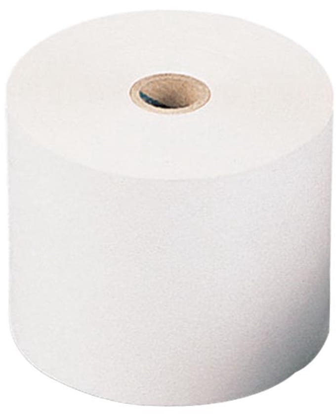 Thermische pinrollen 57 mm x 11 m, asgat 8 mm, pak van 5 rollen (5 stuks)
