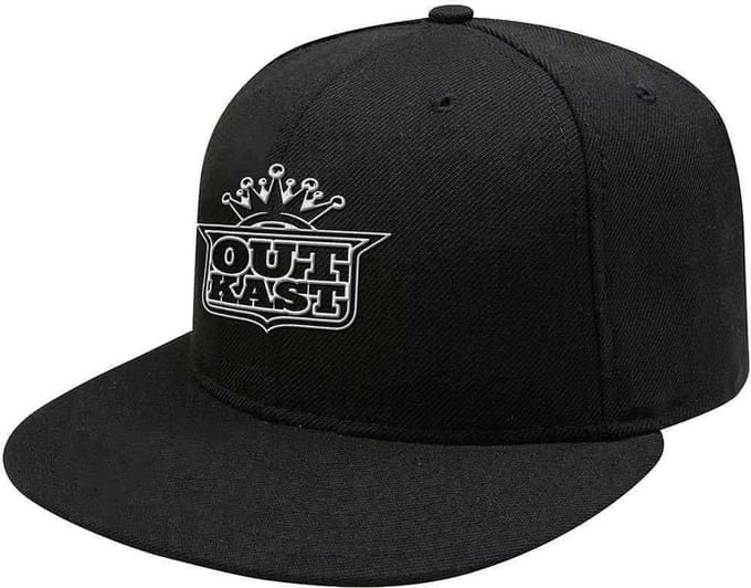 Outkast - White Imperial Crown Snapback Pet - Zwart