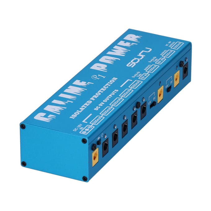 CP?05 Gitaareffectpedaal Multiway Voeding P1 Effectpedaal Geïsoleerde Voeding 100?240VUK blue