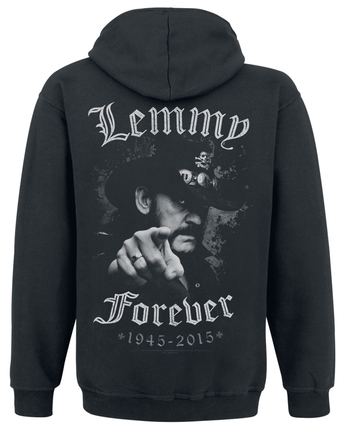 Motörhead Vest met capuchon - Lemmy - Forever - S tot 5XL - voor Mannen - zwart