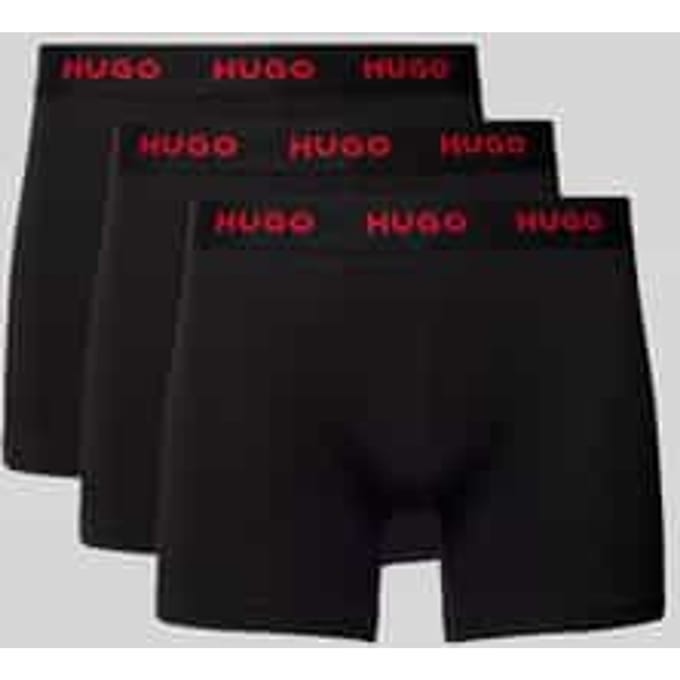 Boxershort met elastische band in een set van 3 stuks