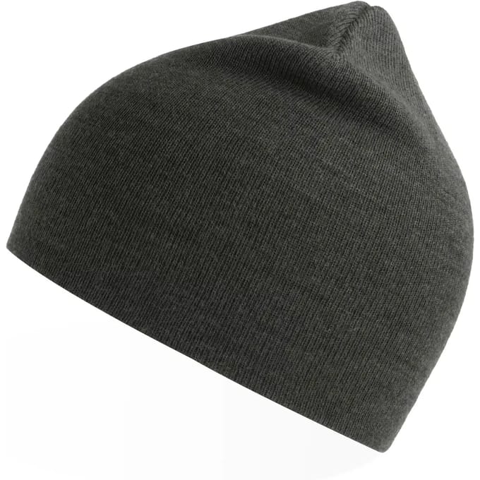 Atlantis Headwear - Holly Beanie - Dark Grey Melange - One Size