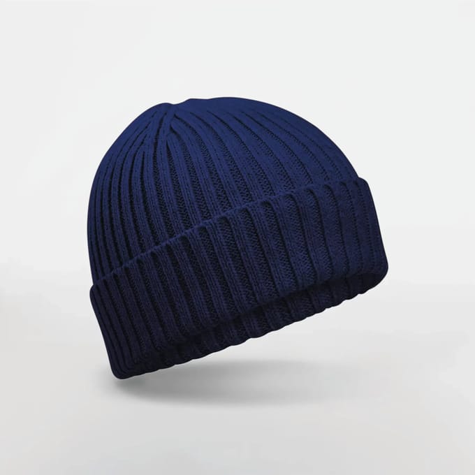 Beechfield Kindermuts van biokatoen B341B - Oxford Navy - One size