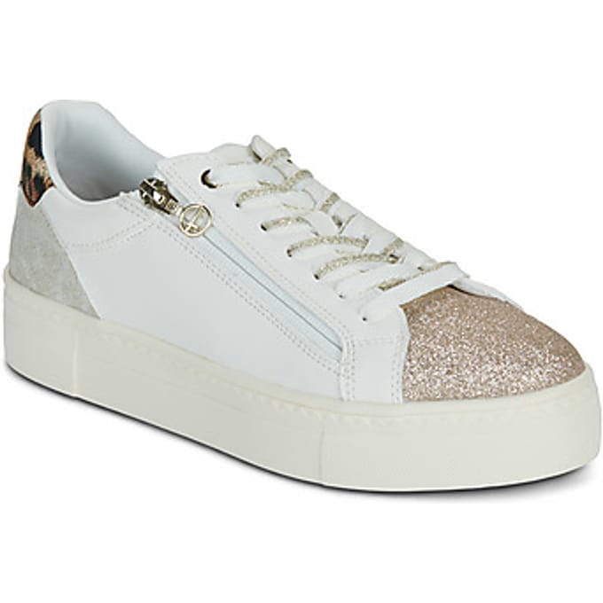 Tamaris lage toptrainers 1-23313-41 197 damesschoenen vegan white comb