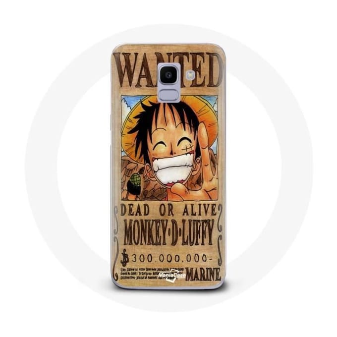 Coque pour Samsung Galaxy A8 2018 One Piece Manga Luffy affiche de recherche