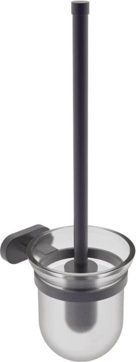 Creavit Planet Toiletborstelhouder Mat Zwart