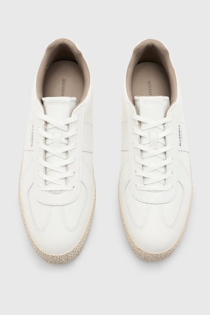AllSaints Jaimee Lthr Low Top White/white Maat: 42 | Sneakers Outlet | Heren | Wit