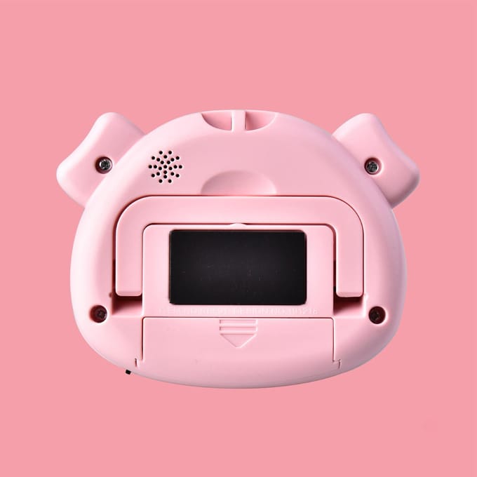 Digitale keukentimer Leuke dierentimer met sterke magneet Achterkantstandaard Luid alarm Groot scherm Type 1(Calf) wit