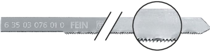 Fein 5x HSS zaagblad 100 mm - 63503076010