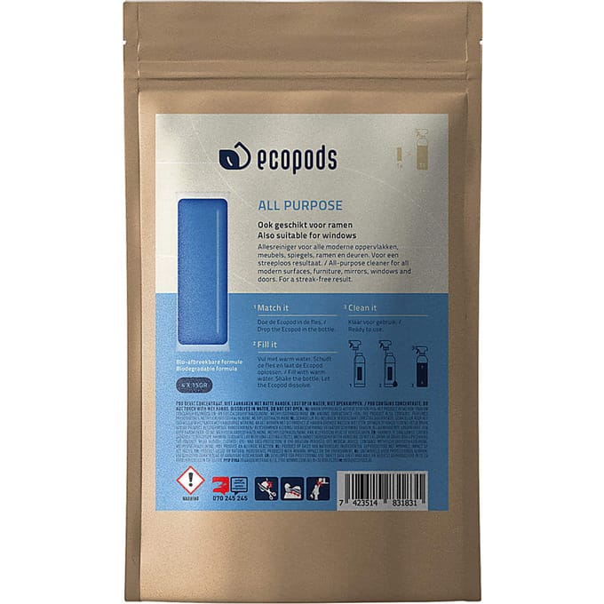 EcoPods - Allesreiniger pods - 4 stuks