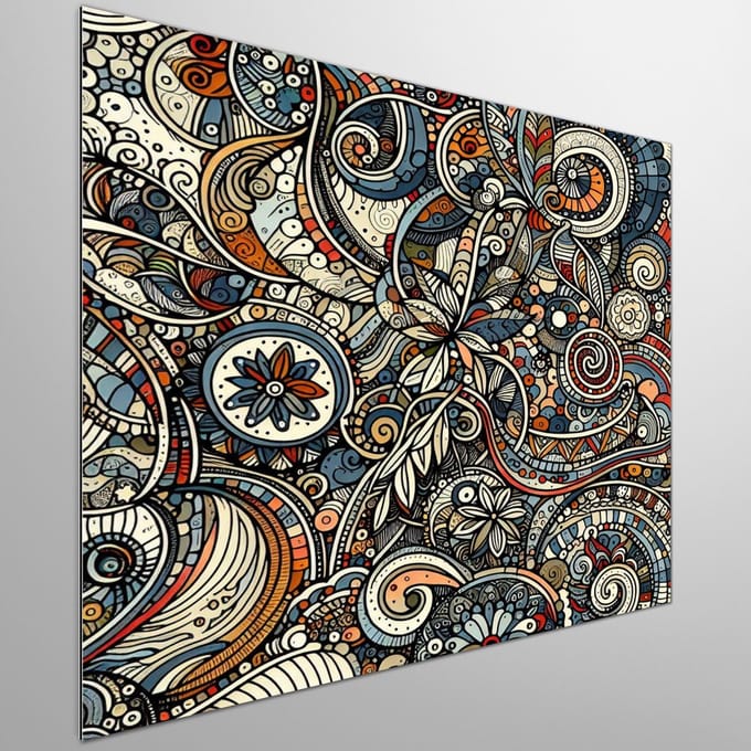 Kunstprint | Wanddecoratie | Dibond | 100 × 100 cm