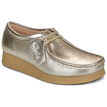 Clarks Wallabee dames veterschoen - Goud - Maat 37