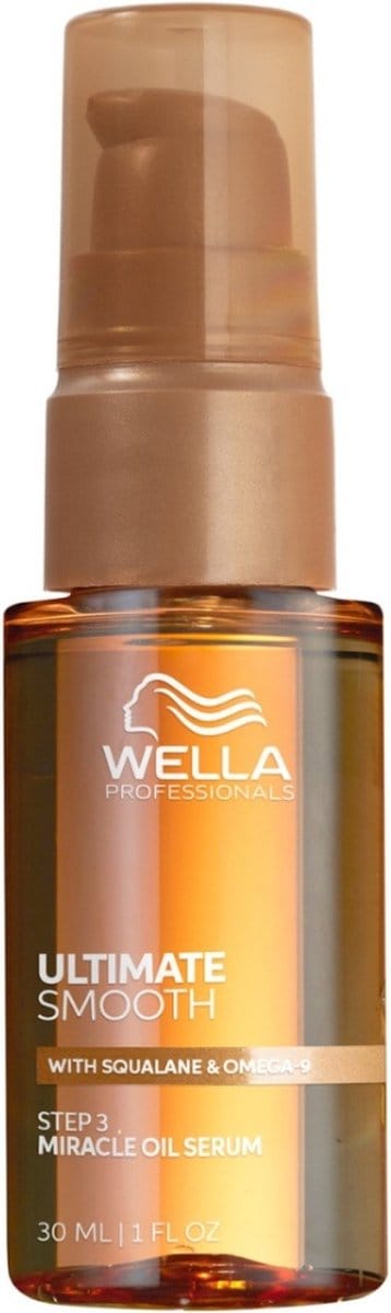 Wella Professionals Ultimate Smooth Oil Serum - voor Droog & Pluizig Haar - 30 ml
