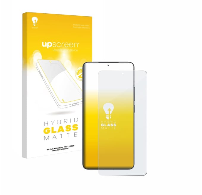 upscreen - Screenprotector voor Xiaomi Poco F6 Pro - Folie Beschermfolie Beschermglas matte