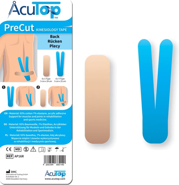 AcuTop PreCute Kinelogische Tape Rug