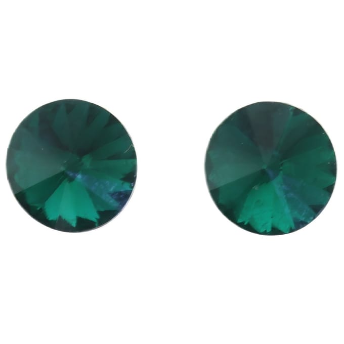 Behave – Oorstekers – Emerald groen – 6 mm – Tijdloos elegant