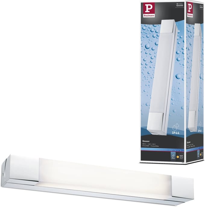Selection Bathroom LED-spiegellamp Quasar IP44 3000K 570lm 230V 7,5W Chroom