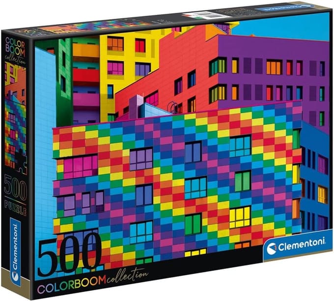 Puzzel 500 Stukjes - Kleurrijk Abstract Ontwerp