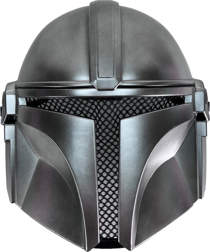 Star Wars: Het Mandalorian Beskar Armor 1/2 masker
