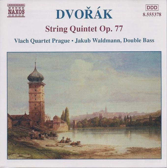 Vlach Quartet Prague - Dvořák: Double Bass Quintet Op.77 | Miniatu (CD)