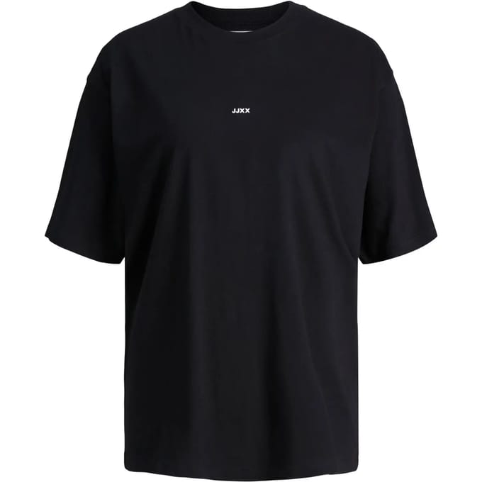 Jjxx Andrea Every Logo T-shirt Met Korte Mouwen Zwart S Vrouw