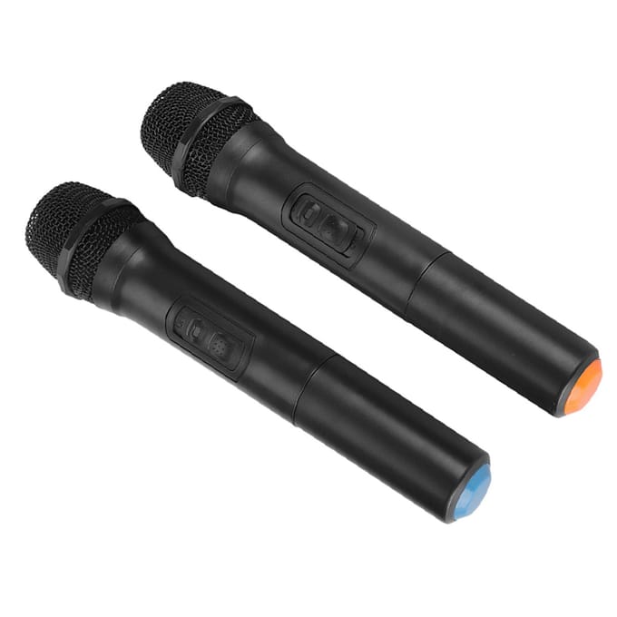 Universele VHF Draadloze Handmicrofoon met Ontvangerantenne voor KaraokeZakelijke Vergadering