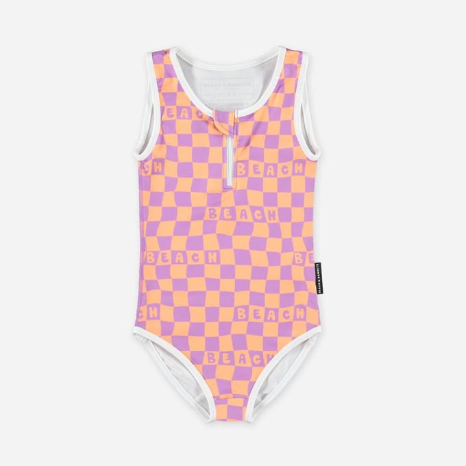 CHECKERED BEACH - 104/110 - Badpak UV50+ bescherming