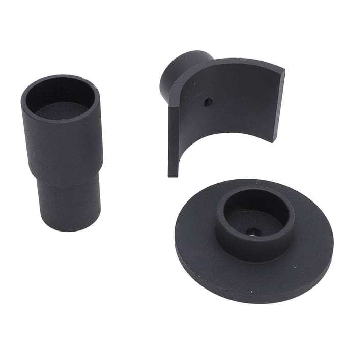 Cric bouteille Coussinet de levage Structure robuste Adaptateur de selle pour cric bouteille Axe de levage 3 pouces Adaptateur de selle pour levage de 1,5 pouce gray