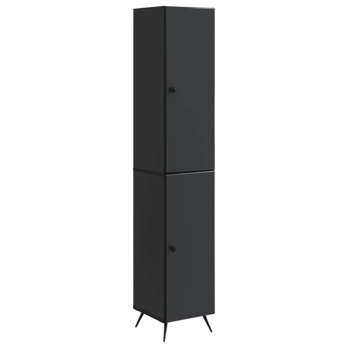 vidaXL - Kast - Set - 2 - st - Bewerkt - hout