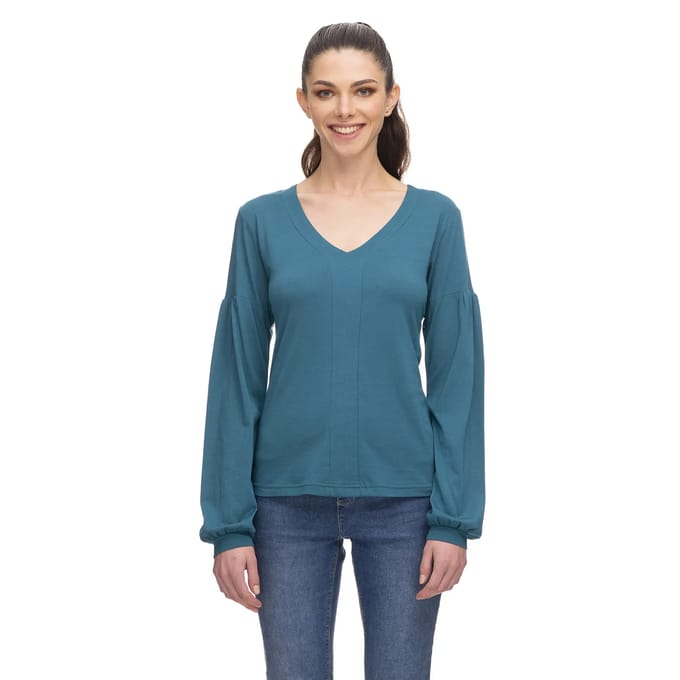 Dames-T-shirt met lange mouwen Ragwear Satorri